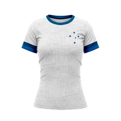 Camisa do Cruzeiro 22 Feminina Braziline Building - Foto 1