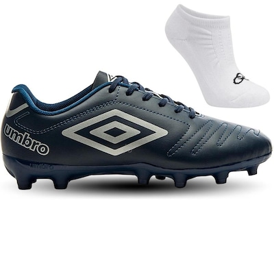 Chuteira de Campo Umbro Class + Par De Meias - Adulto - Foto 1
