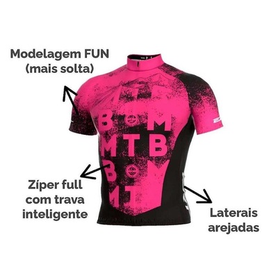 Camisa de Ciclismo ERT Classic MTB com Proteção UV 50+ - Adulto - Foto 3