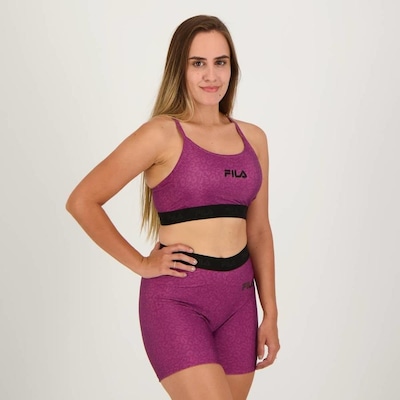 Top Fitness Fila Train Elastic II - Feminino - Foto 2