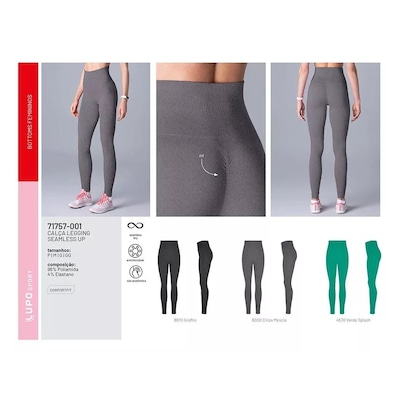Calça Legging Lupo Seamless UP - Feminina - Foto 5
