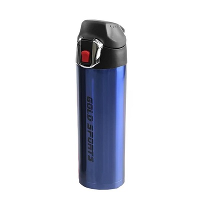 Garrafa EcoEsportiva II Gold Sports Dupla Camada - 500 ml - Foto 1