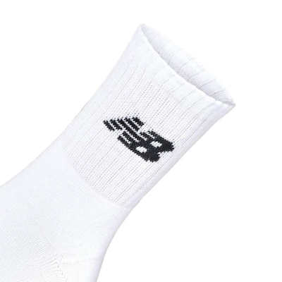 Kit Meias New Balance Lifestyle Basic Com 3 Pares - 39 A 42 - Masculina - Foto 1
