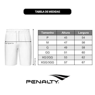 Bermuda Penalty 3X3 Pro - Masculina - Foto 3