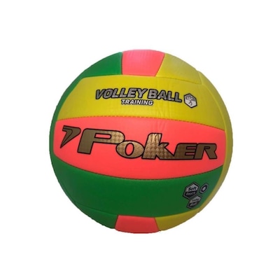 Bola de Volêi Training Neon II PVC Poker - Foto 2