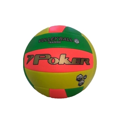 Bola de Volêi Training Neon II PVC Poker - Foto 1