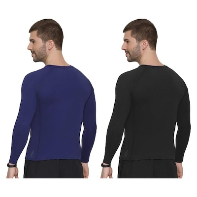 Kit de Camisa Térmica Selene Segunda Pele - 2 unidades - Masculina - Foto 2
