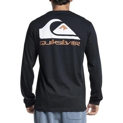 Camiseta Quiksilver Omni Logo Manga Longa - Masculina - Foto 2