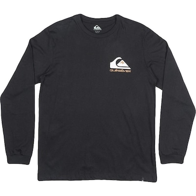 Camiseta Quiksilver Omni Logo Manga Longa - Masculina - Foto 3