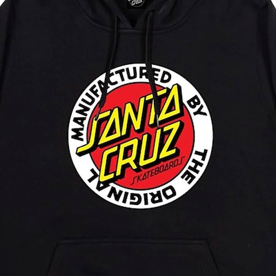 Blusão de Moletom com Capuz Santa Cruz Mfg Dot Front - Masculino - Foto 2