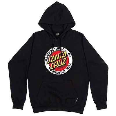 Blusão de Moletom com Capuz Santa Cruz Mfg Dot Front - Masculino - Foto 1