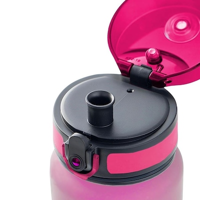Garrafa Squeeze Gold Sports All Day Siliconada com Peneira - 1Litro - Foto 4