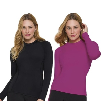 Camisa Térmica Segunda Pele Selene - 2 Unidades - Feminina - Foto 1