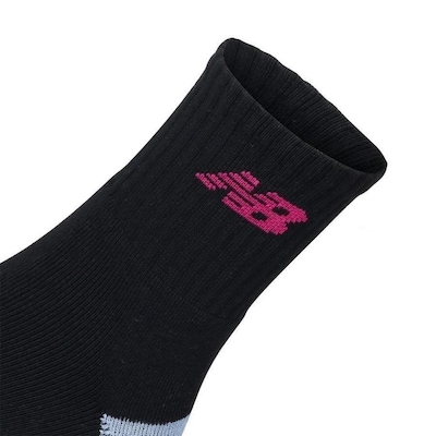 Kit Meias New Balance Lifestyle com 3 pares - 29 a 32 - Infantil - Foto 2