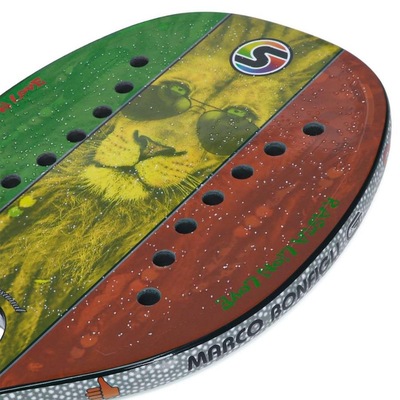 Raquete de Beach Tennis Sexy Rasta Lion - Adulto - Foto 2