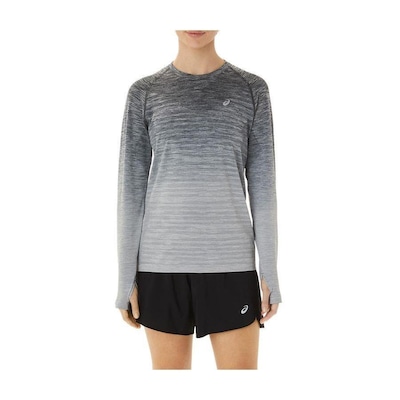 Camiseta Asics Manga Longa - Feminina - Foto 1