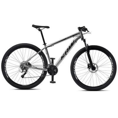 Bicicleta Aro 29 KRW S30 Alumínio - Freio Hidráulico com Trava - Câmbio Shimano Acera - 27 Velocidades - Unissex - Foto 1
