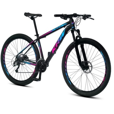Bicicleta Aro 29 KRW S36 Alumínio - Freio Hidráulico - Câmbio Shimano - 24 Velocidades - Unissex - Foto 2
