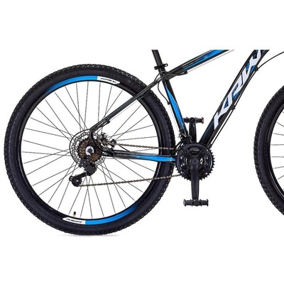 Bicicleta Aro 29 Krw Sx3 Traction Alumínio - Freio A Disco - Câmbio Shimano Tz - 24 Velocidades - Adulto - Foto 3