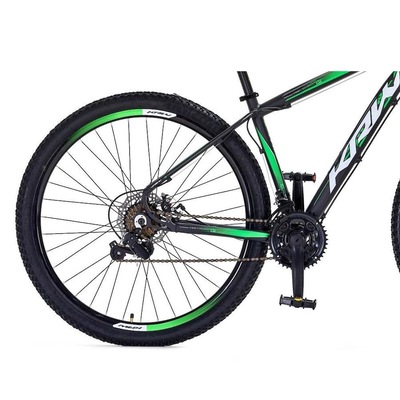 Bicicleta Aro 29 Krw Sx3 Traction Alumínio - Freio A Disco - Câmbio Shimano Tz - 24 Velocidades - Adulto - Foto 3