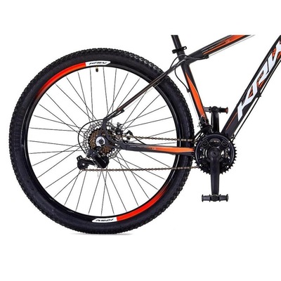 Bicicleta KRW SX27 Traction Alumínio - Aro 29 - Freio a Disco - Câmbio Shimano - 21 Velocidades - Unissex - Foto 3