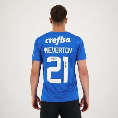 Camisa do Palmeiras Goleiro I 2023 21 Weverton Puma - Masculina - Foto 2