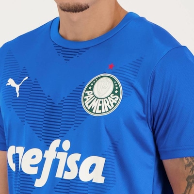 Camisa do Palmeiras Goleiro I 2023 21 Weverton Puma - Masculina - Foto 4