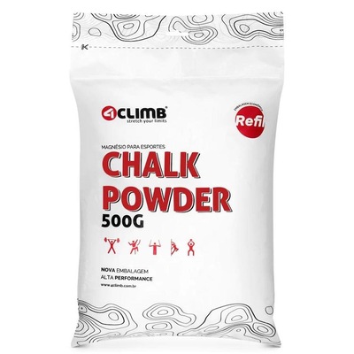 Carbonato Magnésio 4climb Chalk Powder Pó Extra Fino - 500g - Foto 1