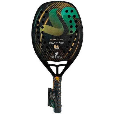 Raquete Beach Tennis Seaside Gold Edition 6k Carbon - Foto 3