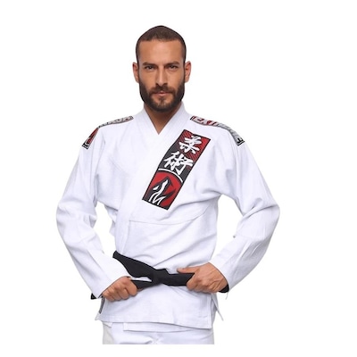 Kimono Jiu Jitsu Trançado BJJ Naja Choke - Adulto - Foto 3