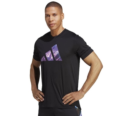 Camiseta adidas Design 4 Move Hiit - Masculina - Foto 2