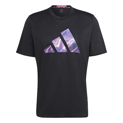 Camiseta adidas Design 4 Move Hiit - Masculina - Foto 1