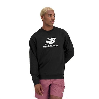 Blusão de Moletom New Balance Essentials Basic - Masculino - Foto 1