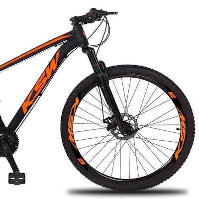 Bicicleta Aro 29 KSW XLT - Freio a Disco - Câmbios Shimano - 21 Marchas - Foto 3