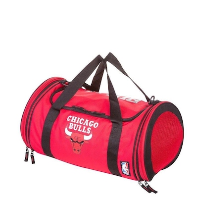 Bolsa NBA Chicago Bulls Legend com Bolso Porta-Bolas - 1,76 Litros - Foto 5
