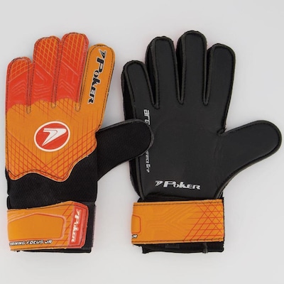 Luvas de Goleiro Poker Focus Training - Infantil - Foto 1