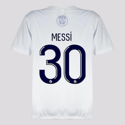Camisa PSG Balle 30 Messi Futfanatics - Infantil - Foto 1