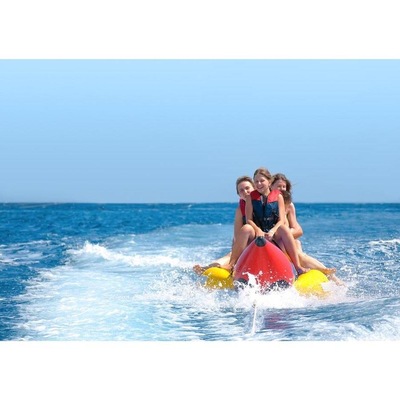Bóia Rebocavel Inflável Nautika Jet Duo - 2 Pessoas até 200Kg - Foto 5