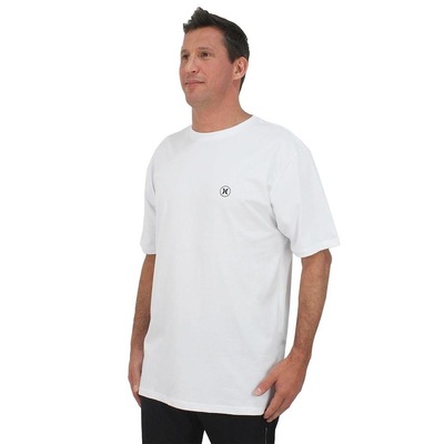 Camiseta Hurley Mini Icon Branca - Masculina - Foto 1