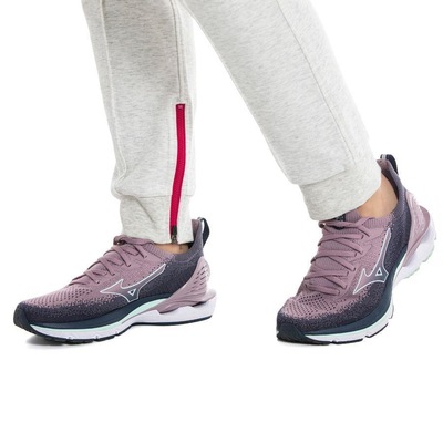 Calça de Moletom Mizuno Tech Sneaker 2 - Feminina - Foto 4