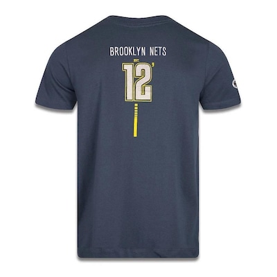 Camiseta NBA Brooklyn Nets City Number - Masculina - Foto 2