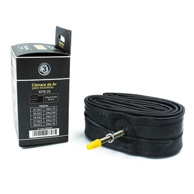 Kit Câmara de Ar 29 x 1.75/2.35 Pirelli MTB Bico Fino 48 mm - 3 unidades - Foto 5