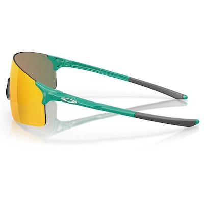 Óculos de Sol Unissex Oakley Evzero Blades Matte Celeste Prizm - Foto 4