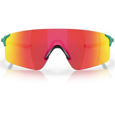 Óculos de Sol Unissex Oakley Evzero Blades Matte Celeste Prizm - Foto 5