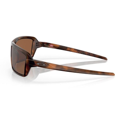 Óculos de Sol Unissex Oakley Cables Prizm Tungsten Polorizado - Foto 3