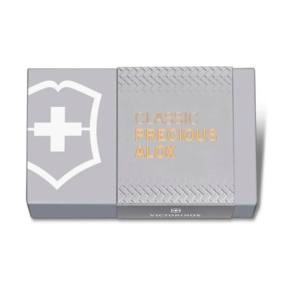 Canivete de Camping Victorinox Classic Precious Alox Brass Gold - Foto 4