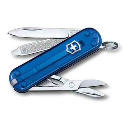 Canivete de Camping Victorinox Classic SD Translúcido Pequeno - Foto 1