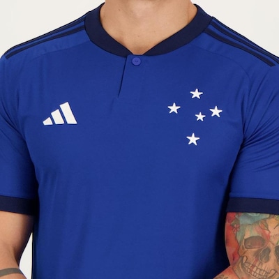 Camisa do Cruzeiro I 23 adidas - Masculina - Foto 4