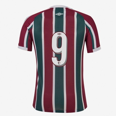 Camisa do Fluminense I 2022 Umbro Nº 9 - Masculina - Foto 3