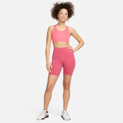 Top Fitness Nike Swoosh - Feminino - Foto 4